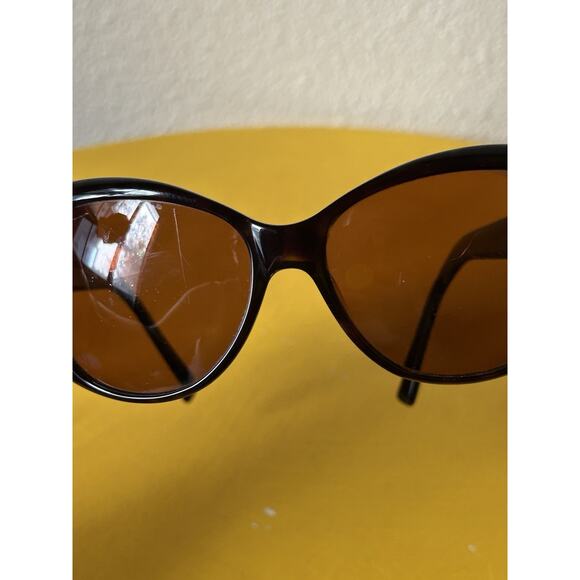 Tory Burch Womens Plastic Sunglasses Brown Designer - Picture 13 of 13